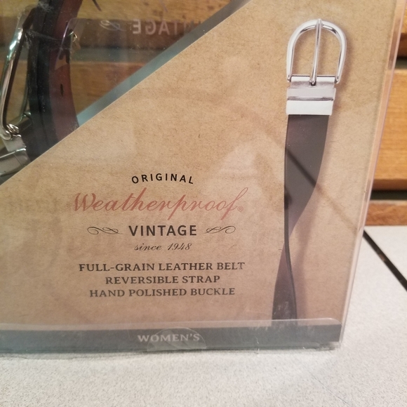 NEW Full Grain Leather Reversible Belt - Picture 5 of 6